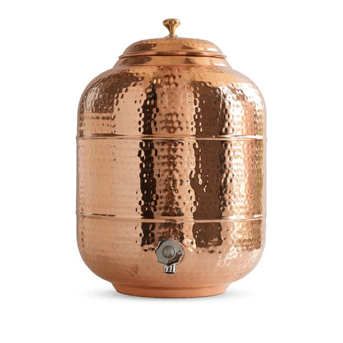 Cuprul Hammered Copper Water Dispenser