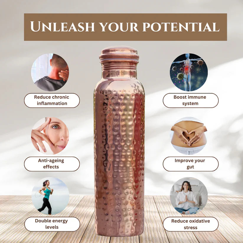 Cuprul Copper Bottle