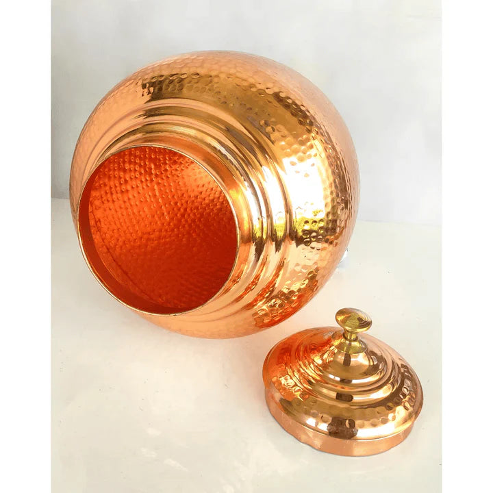 Cuprul Hammered Copper Water Dispenser