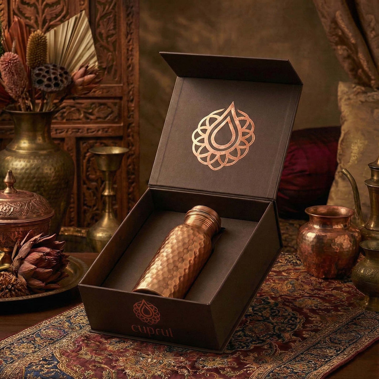 Cuprul Copper Bottle